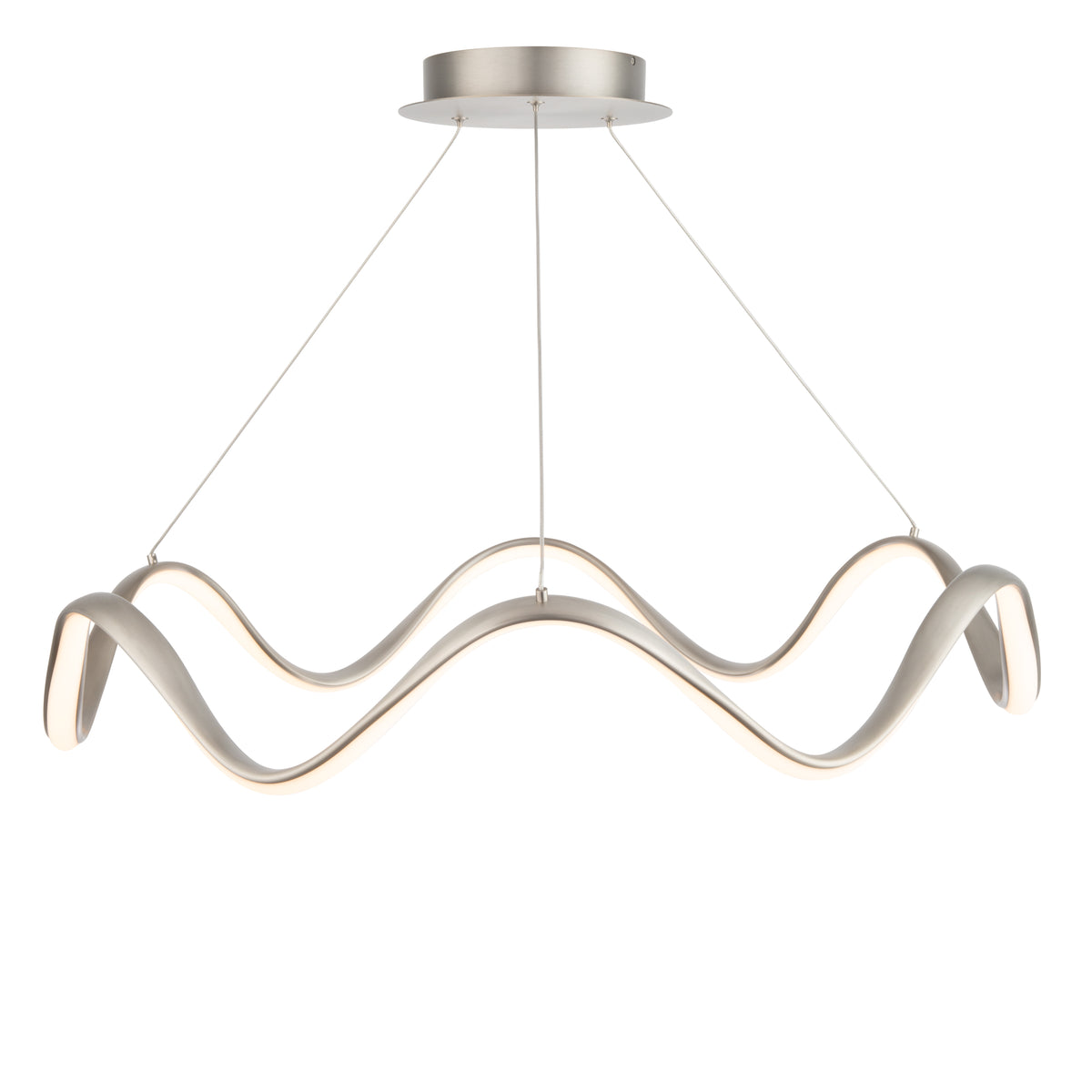 Morae 30in Pendant - Brushed Nickel