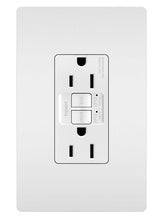 radiant® Tamper-Resistant Dual Function 15A Duplex Self-Test AFCI/GFCI receptacle, White