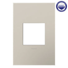 adorne® Greige 1-Gang Screwless Wall Plate with Microban®