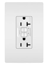 radiant® Tamper-Resistant Dual Function 20A Duplex Self-Test AFCI/GFCI receptacle, White