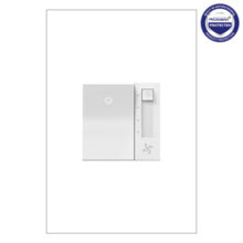 adorne® Paddle Fan Speed Control Switch, White, with Microban®