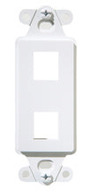 2-Port Decorator Outlet Strap