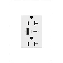 adorne® 15W USB Outlet, Type A/C, 20A, Tamper-Resistant, Plus-Size