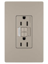 radiant® Tamper-Resistant 15A Duplex Self-Test GFCI Receptacles with SafeLock® Protection and Night Light