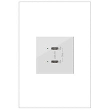 adorne® 30W Dual USB Outlet Module, Type C