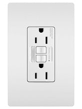 radiant® Tamper-Resistant 15A Duplex Self-Test GFCI Receptacles with SafeLock® Protection and Night Light