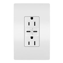 radiant® 15W USB Outlet, Type C, 15A, Tamper-Resistant