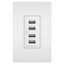 radiant® 4.2A Quad Type A USB Charger