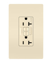 radiant® Tamper-Resistant 20A Duplex Self-Test GFCI Receptacle with SafeLock® Protection