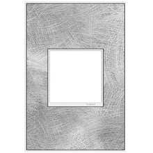 adorne® Spiraled Stainless 1-Gang Screwless Wall Plate