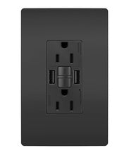 radiant® GFCI USB Outlet, Type A, 15A, Tamper-Resistant