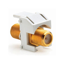 Recessed Gold F-Connector
