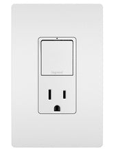 radiant® Single Pole/3-Way Switch with 15A Tamper-Resistant Outlet
