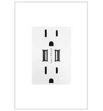 adorne® 3.1A Dual USB Outlet Module, Type A, Plus-Size