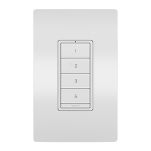 radiant® Wired Smart Scene Controller with Netatmo, White