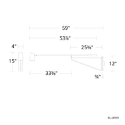 Stylus Wall Spot Light