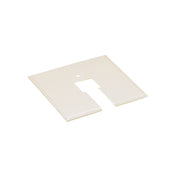 120V Track System Canopy Plate - White