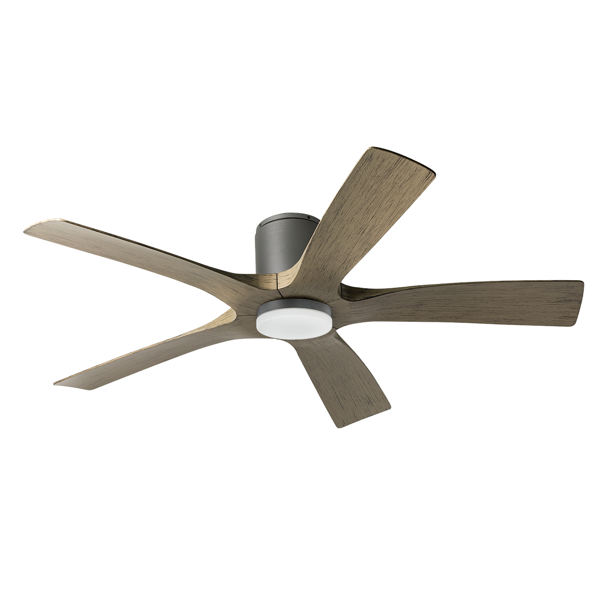 Aviator 5 Flush Mount Graphite/Weathered Gray angle 2