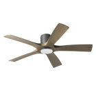 Aviator 5 Flush Mount Graphite/Weathered Gray angle 2