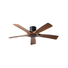 Aviator 5 Flush Mount Matte Black/Distressed Koa angle 2