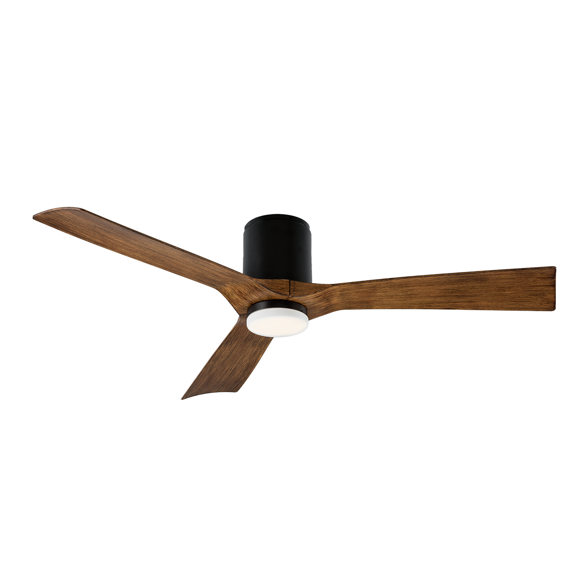 Aviator 54 Flush Matte Black/Distressed Koa angle 2