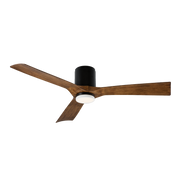 Aviator 54 Flush Matte Black/Distressed Koa angle 2