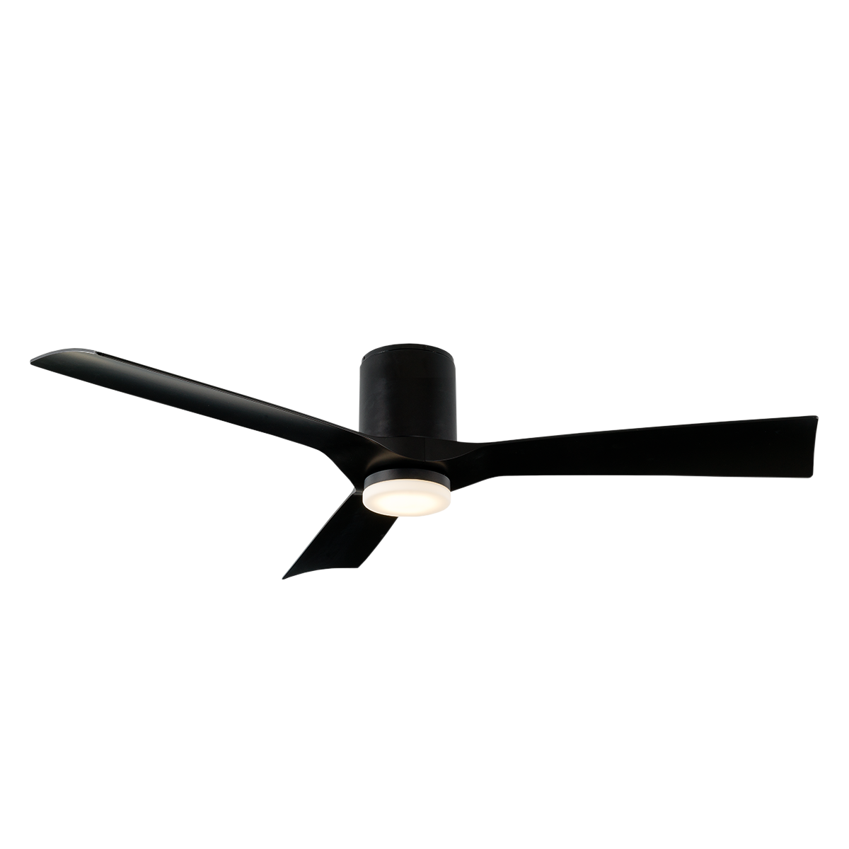 Aviator 54 Flush Matte Black angle 2