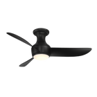 Corona Ceiling Fan w/ Light Matte Black