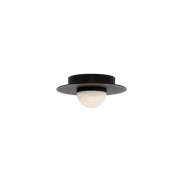 Landed Flush Mount - Black