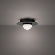 Landed Flush Mount - Black detail