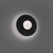 Landed Flush Mount - Black lifestyle
