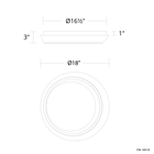 Tinzel Flush Mount