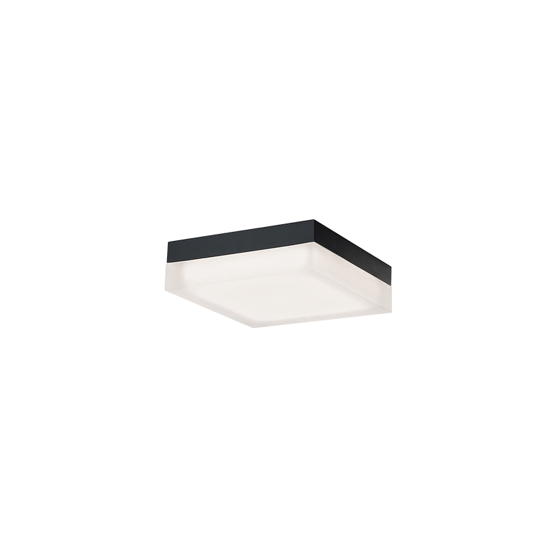 Matrix 9in Flush Mount - Black