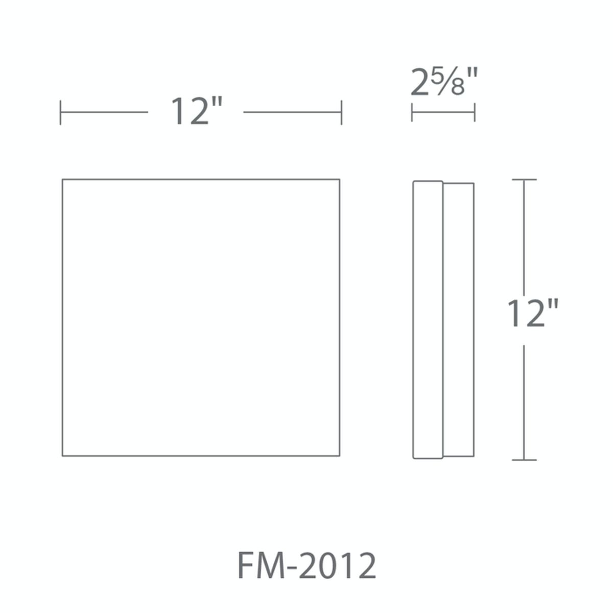 Matrix 12in line drawing