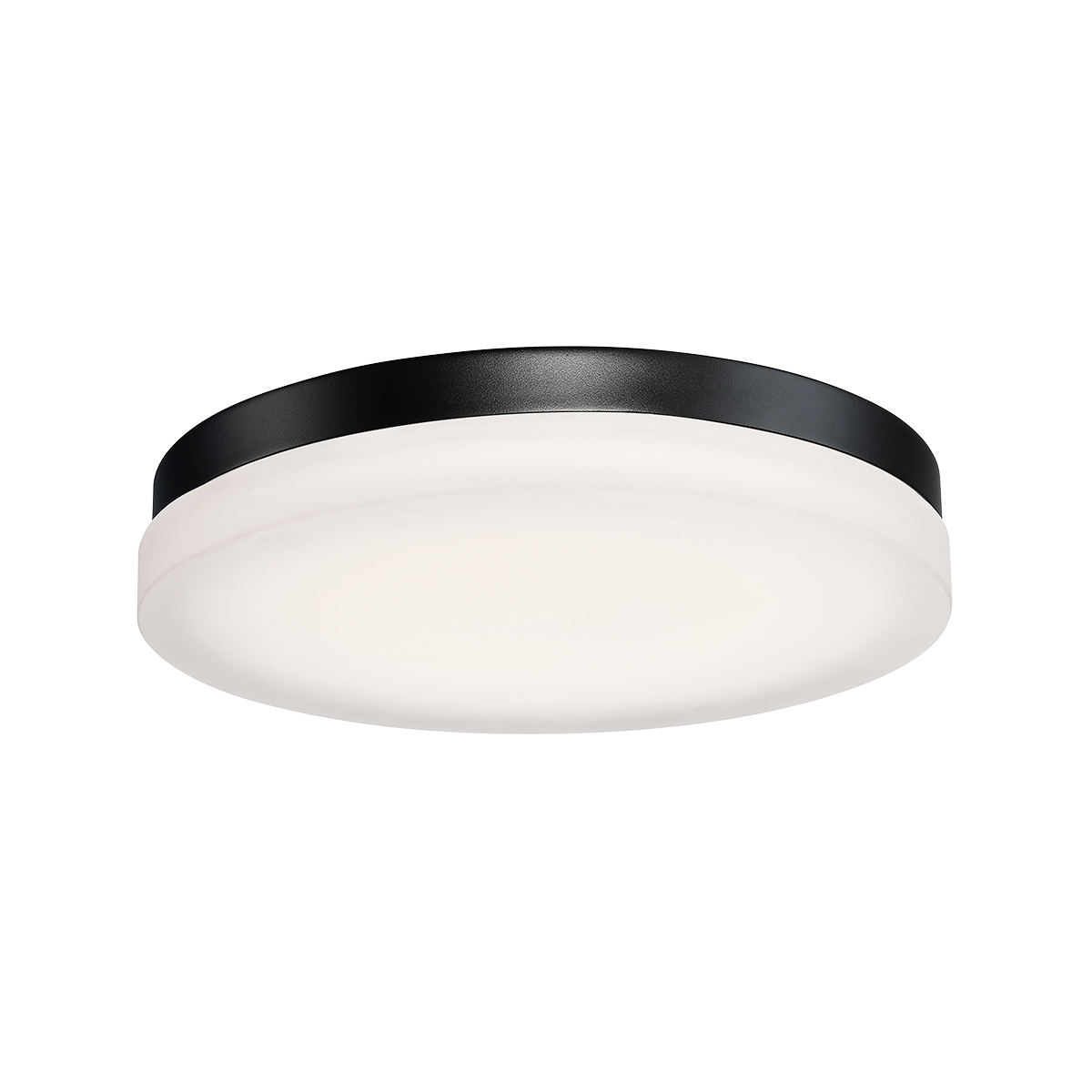 Circa Flush Mount 14in Black