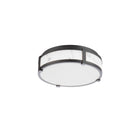 Constantine 14in Flush Mount Black