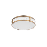 Constantine 18in Flush Mount Aged Brass