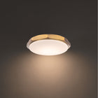 Grommet Flush Mount 16in Antique Brass detail