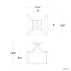 Emblem Flush Mount