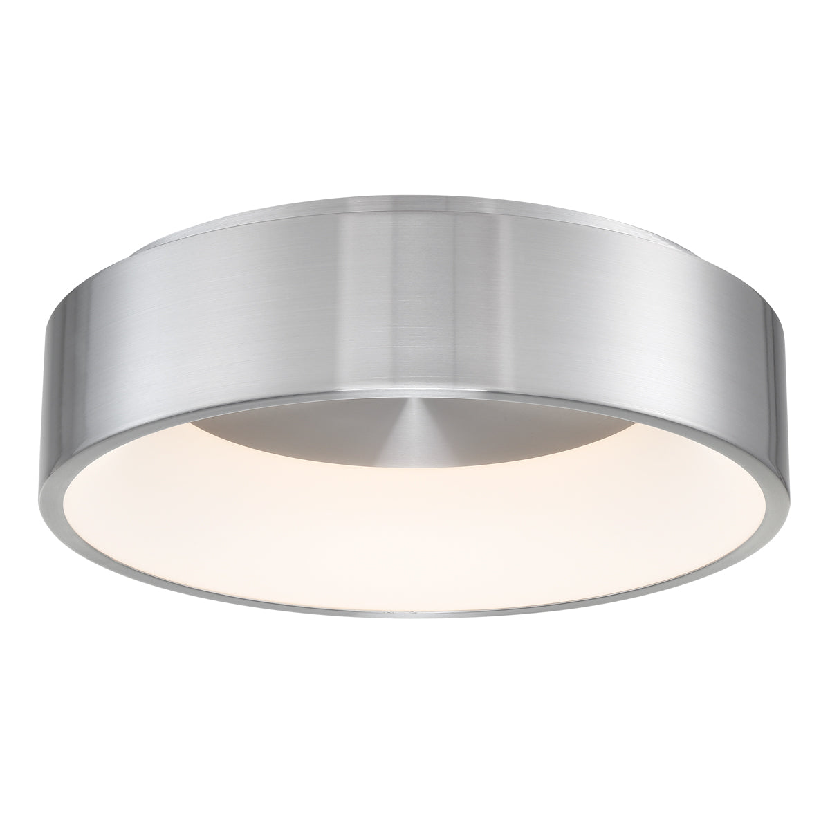 Corso 18in Flush Mount Brushed Aluminum