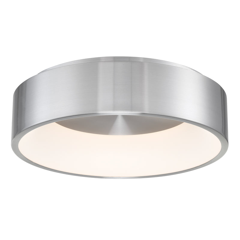 Corso 18in Flush Mount Brushed Aluminum
