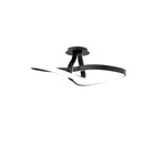 Mobius Flush Mount Black