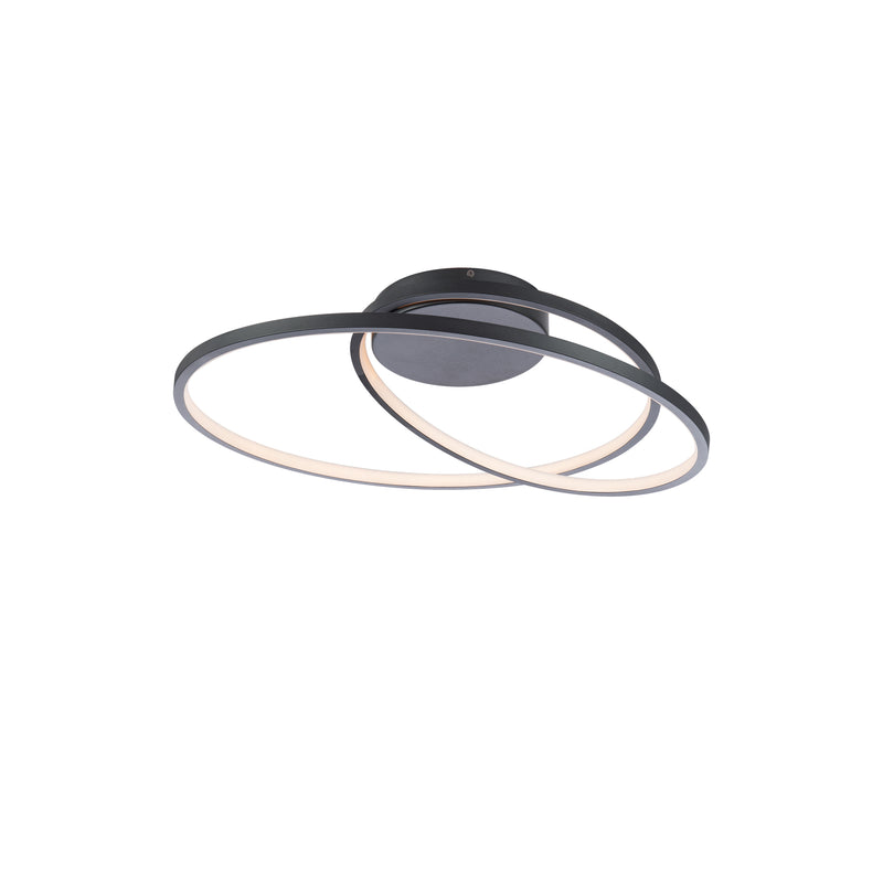 Marques Flush Mount Black