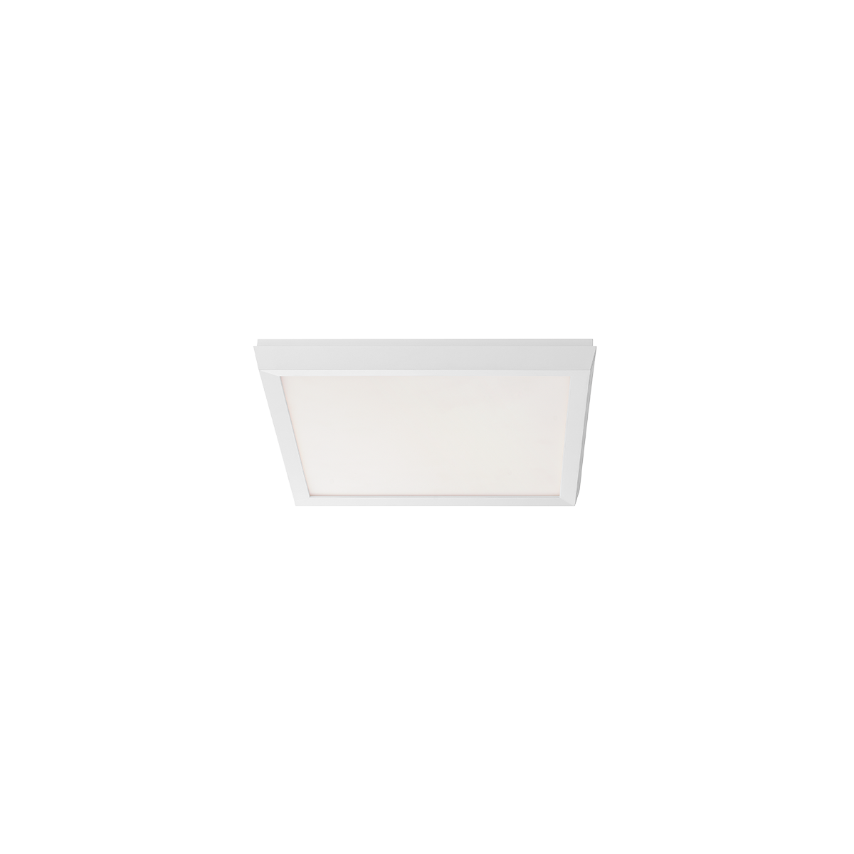 Logo Flush Mount SQ 120V - White