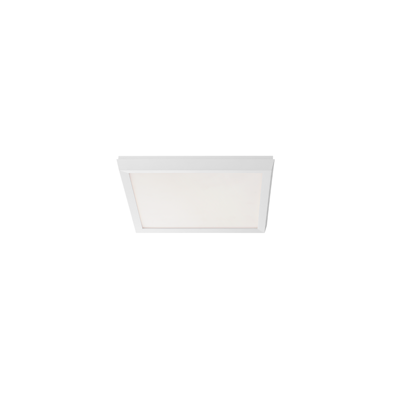 Logo Flush Mount SQ 120V - White