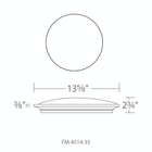 Puck LED Ceiling Flush Mount