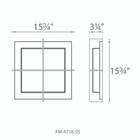 Razor Ceiling/Wall Mount (Discontinued)