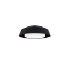 Chapeau 16in Flush Mount Black