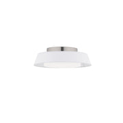 Chapeau 16in Flush Mount White