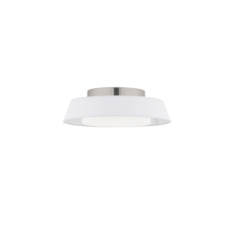 Chapeau 16in Flush Mount White